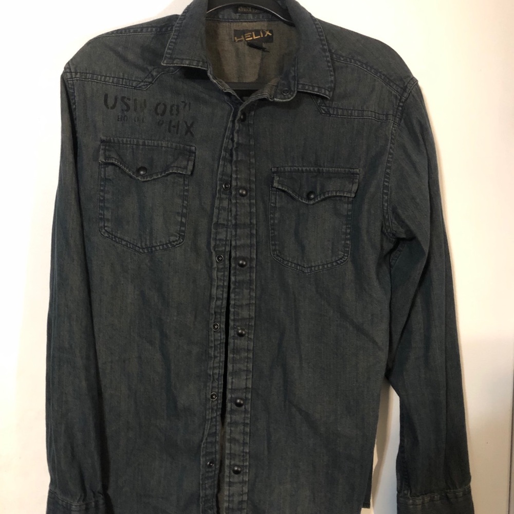 Men’s Helix Denim Shirt